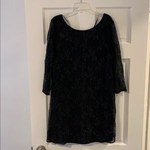 Zara Beaded Lace Dress with tags Size M
